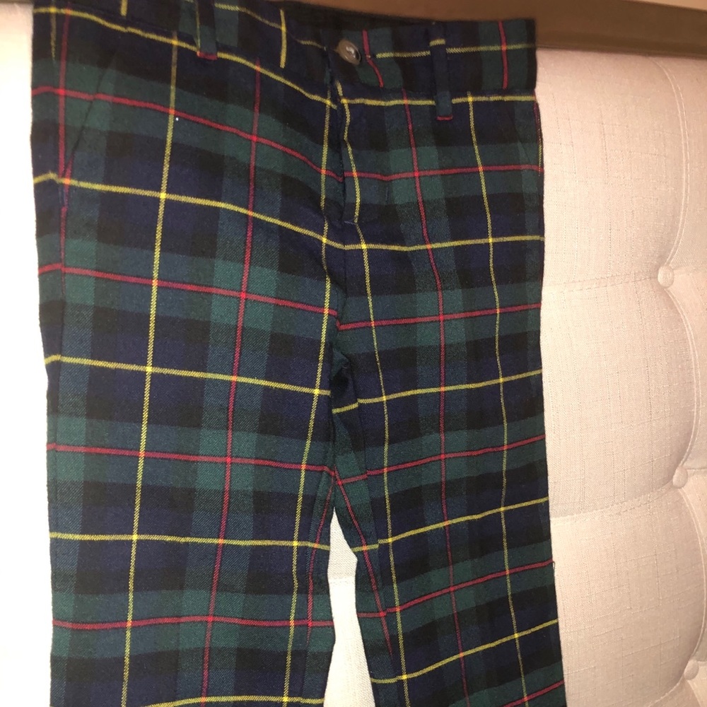 Plaid pants